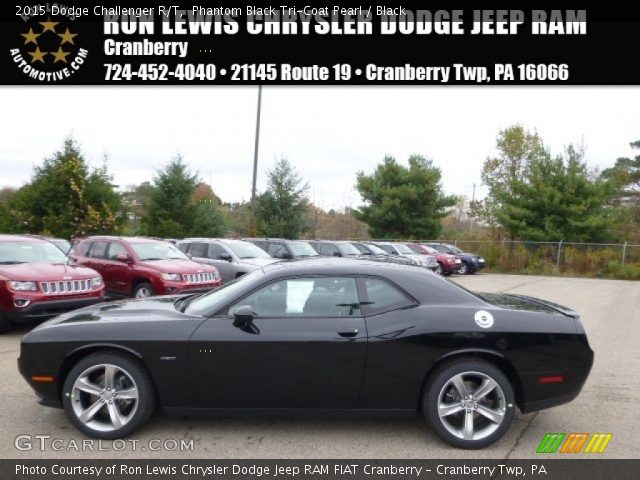 2015 Dodge Challenger R/T in Phantom Black Tri-Coat Pearl
