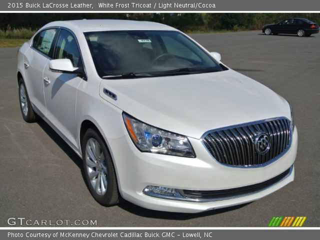 2015 Buick LaCrosse Leather in White Frost Tricoat