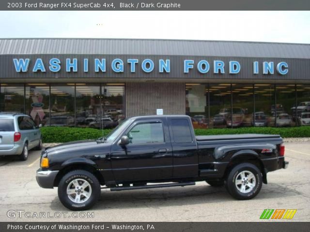 2003 Ford Ranger FX4 SuperCab 4x4 in Black