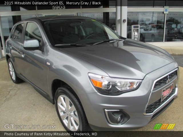 2015 Mitsubishi Outlander Sport ES in Mercury Gray