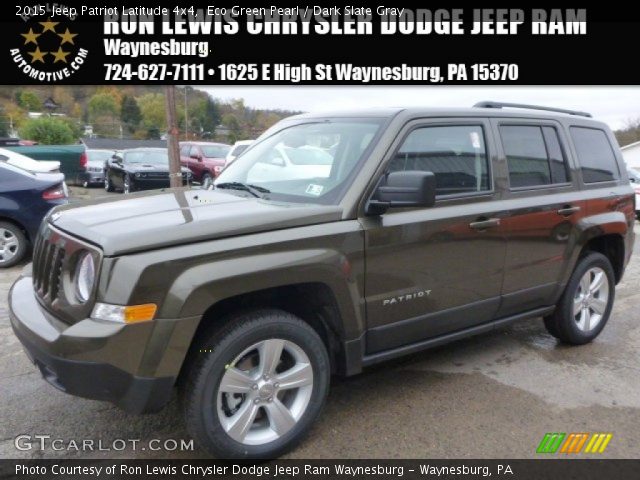 2015 Jeep Patriot Latitude 4x4 in Eco Green Pearl