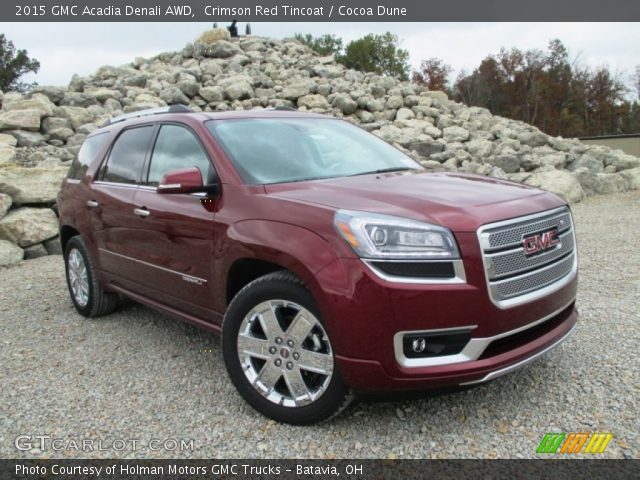 2015 GMC Acadia Denali AWD in Crimson Red Tincoat