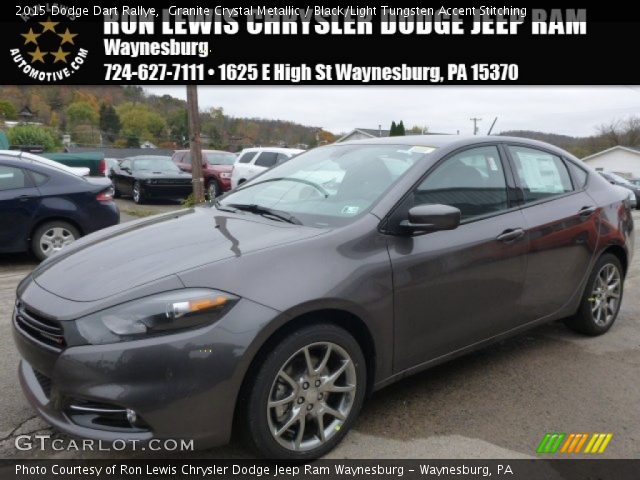 2015 Dodge Dart Rallye in Granite Crystal Metallic