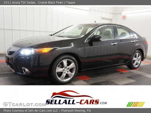 2011 Acura TSX Sedan in Crystal Black Pearl