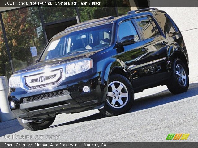 2011 Honda Pilot Touring in Crystal Black Pearl