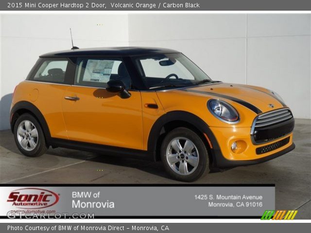 2015 Mini Cooper Hardtop 2 Door in Volcanic Orange