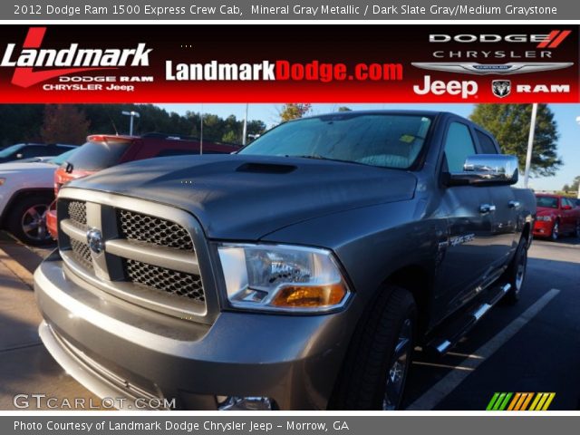 2012 Dodge Ram 1500 Express Crew Cab in Mineral Gray Metallic