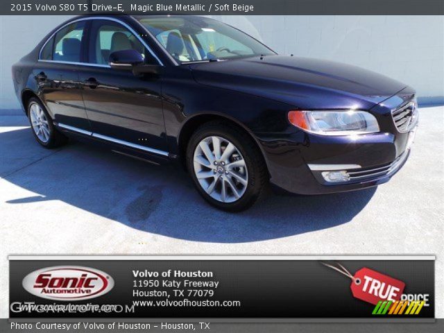 2015 Volvo S80 T5 Drive-E in Magic Blue Metallic
