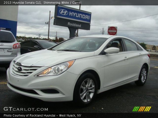 2013 Hyundai Sonata GLS in Shimmering White