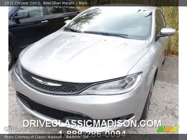 2015 Chrysler 200 S in Billet Silver Metallic