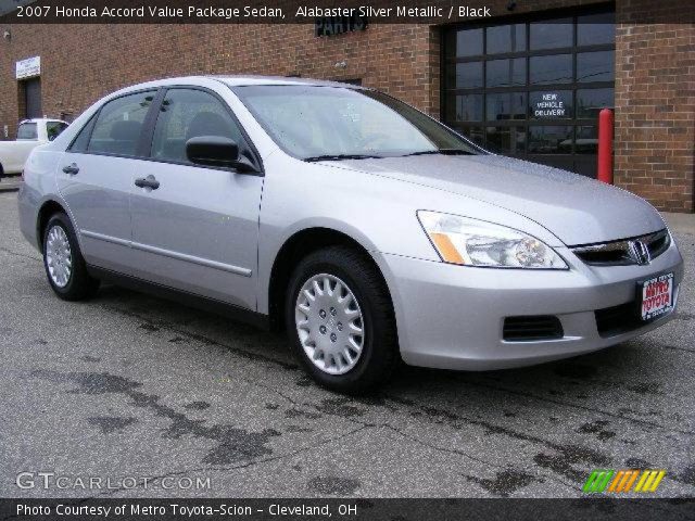 2007 Honda Accord Value Package Sedan in Alabaster Silver Metallic