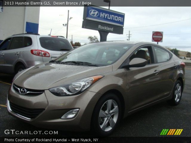 2013 Hyundai Elantra GLS in Desert Bronze