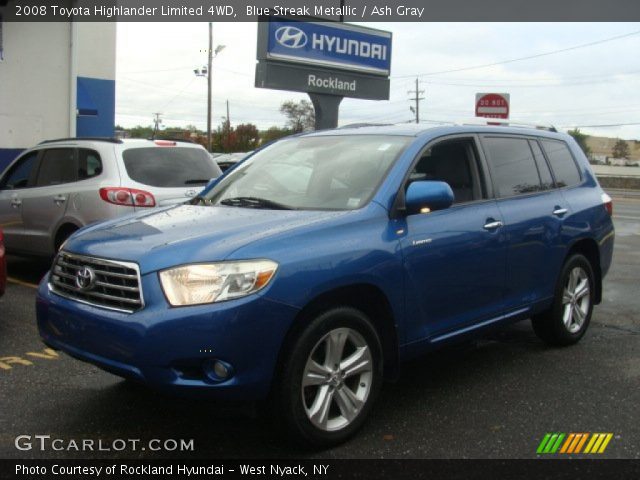2008 Toyota Highlander Limited 4WD in Blue Streak Metallic