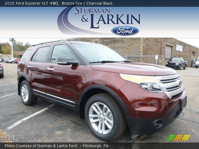 2015 Ford Explorer XLT 4WD in Bronze Fire
