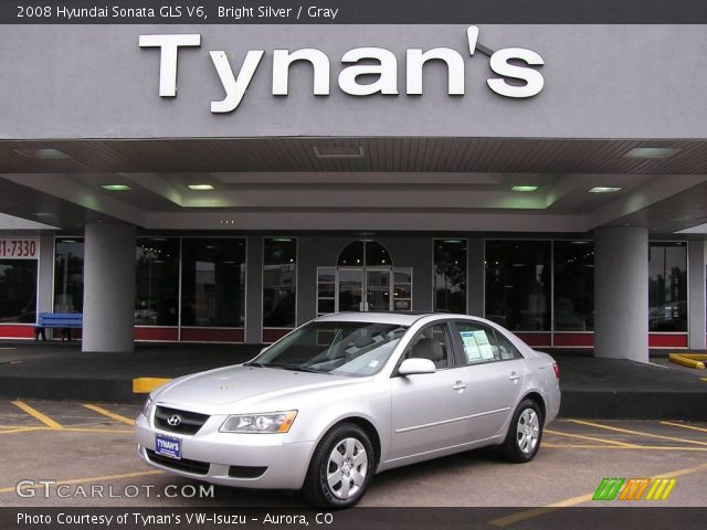 2008 Hyundai Sonata GLS V6 in Bright Silver