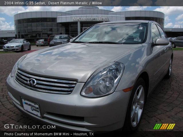 2004 Infiniti G 35 Sedan in Desert Platinum Metallic