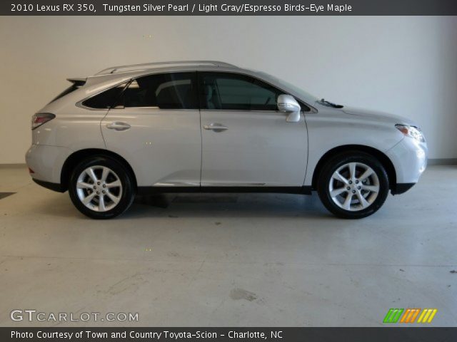 2010 Lexus RX 350 in Tungsten Silver Pearl