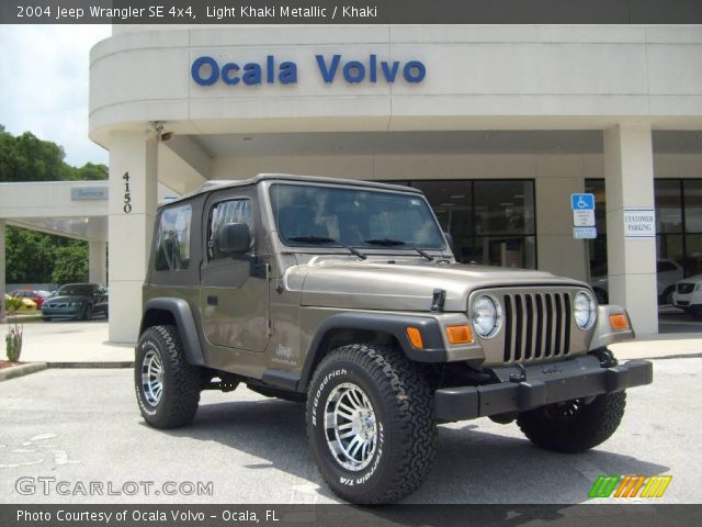 2004 Jeep Wrangler SE 4x4 in Light Khaki Metallic