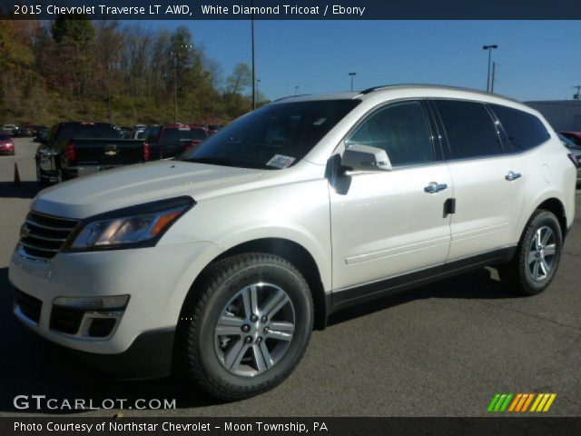 2015 Chevrolet Traverse LT AWD in White Diamond Tricoat