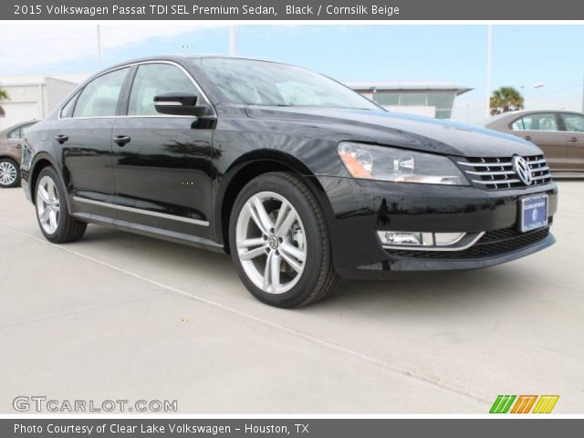 2015 Volkswagen Passat TDI SEL Premium Sedan in Black