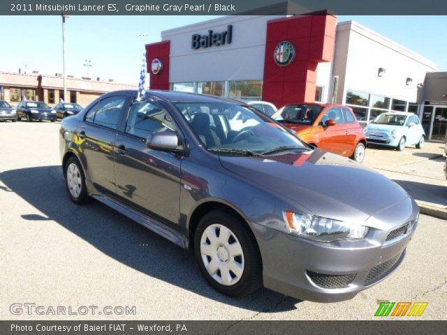 2011 Mitsubishi Lancer ES in Graphite Gray Pearl