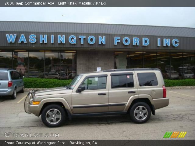 2006 Jeep Commander 4x4 in Light Khaki Metallic