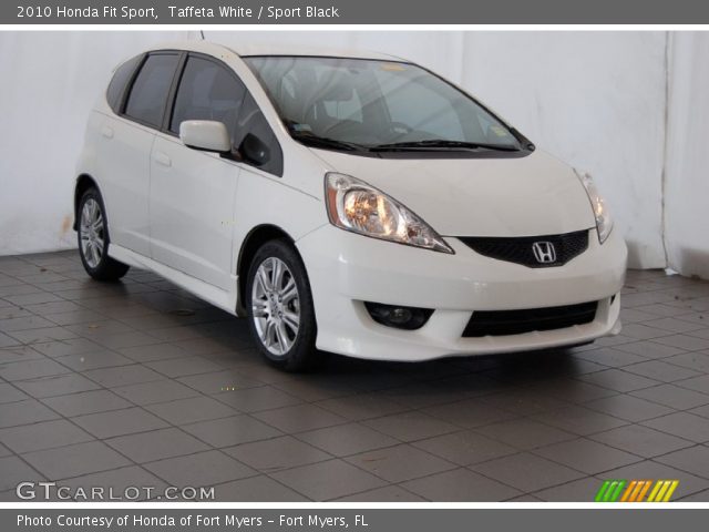 2010 Honda Fit Sport in Taffeta White