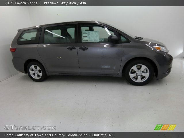 2015 Toyota Sienna L in Predawn Gray Mica