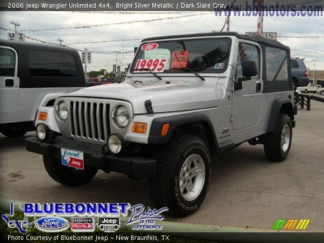 2006 Jeep Wrangler Unlimited 4x4 in Bright Silver Metallic