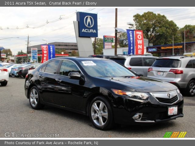 2011 Acura TSX Sedan in Crystal Black Pearl