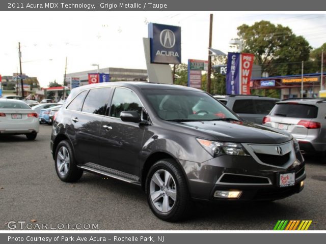 2011 Acura MDX Technology in Grigio Metallic