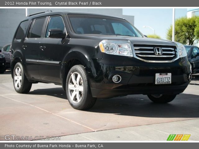 2012 Honda Pilot Touring in Crystal Black Pearl