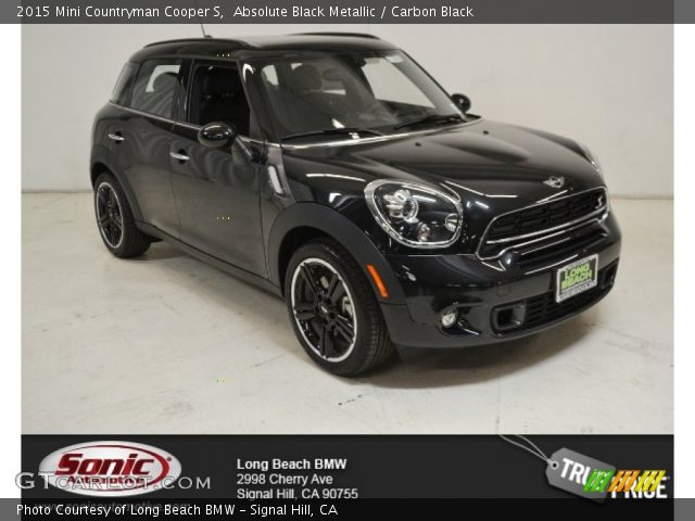 2015 Mini Countryman Cooper S in Absolute Black Metallic