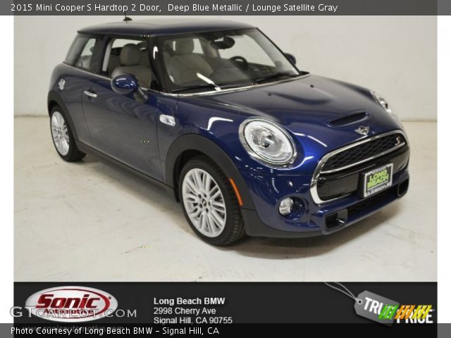 2015 Mini Cooper S Hardtop 2 Door in Deep Blue Metallic