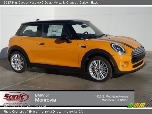 2015 Mini Cooper Hardtop 2 Door in Volcanic Orange