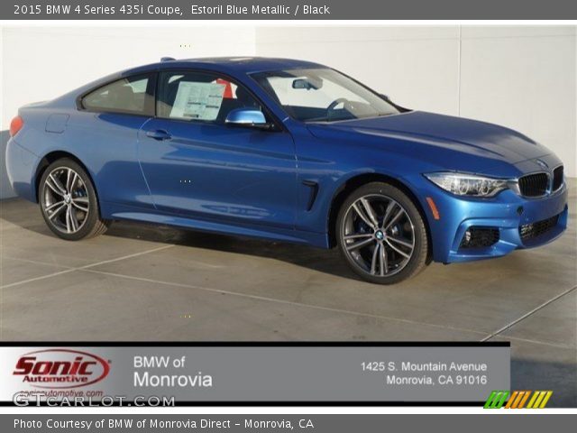 2015 BMW 4 Series 435i Coupe in Estoril Blue Metallic