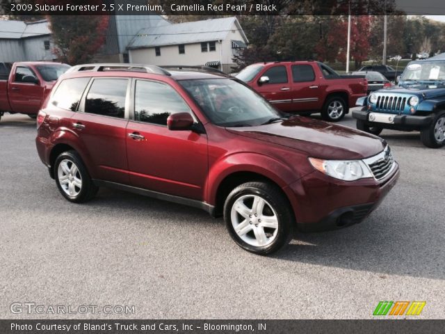 2009 Subaru Forester 2.5 X Premium in Camellia Red Pearl