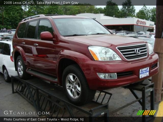 2008 Lexus GX 470 in Salsa Red Pearl