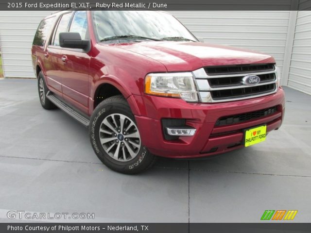 2015 Ford Expedition EL XLT in Ruby Red Metallic