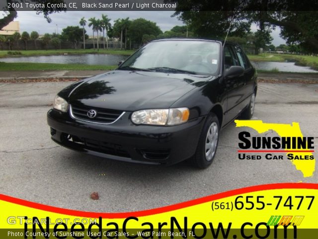 2001 Toyota Corolla CE in Black Sand Pearl