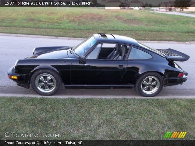 1987 Porsche 911 Carrera Coupe in Black