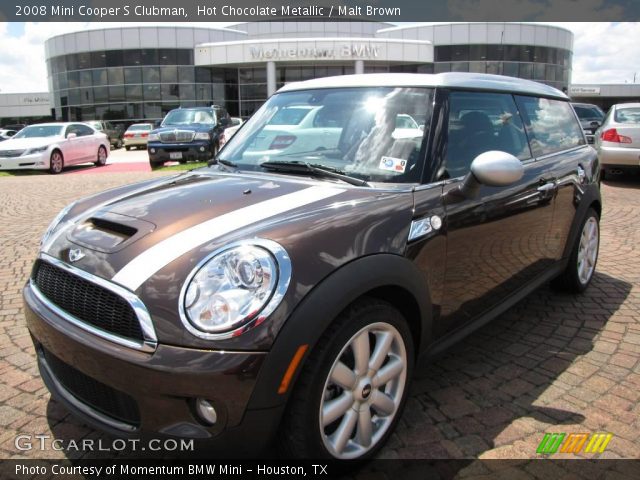 2008 Mini Cooper S Clubman in Hot Chocolate Metallic