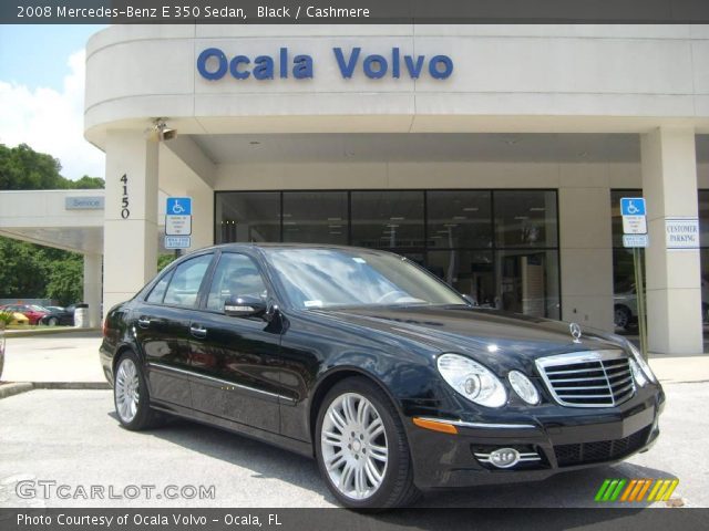 2008 Mercedes-Benz E 350 Sedan in Black