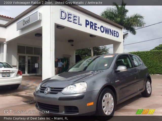 2009 Volkswagen Rabbit 2 Door in United Grey Metallic