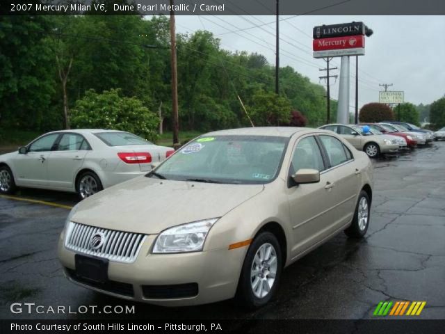 2007 Mercury Milan V6 in Dune Pearl Metallic