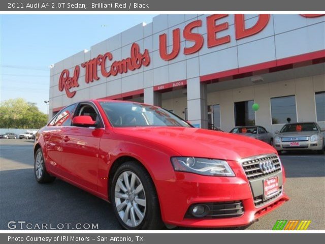 2011 Audi A4 2.0T Sedan in Brilliant Red