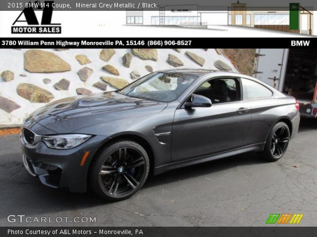 2015 BMW M4 Coupe in Mineral Grey Metallic