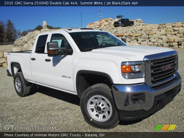 2015 GMC Sierra 2500HD Double Cab 4x4 in Summit White