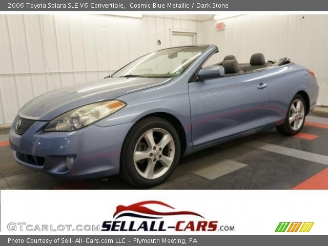 2006 Toyota Solara SLE V6 Convertible in Cosmic Blue Metallic