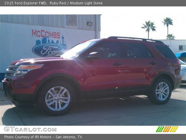 2015 Ford Explorer FWD in Ruby Red